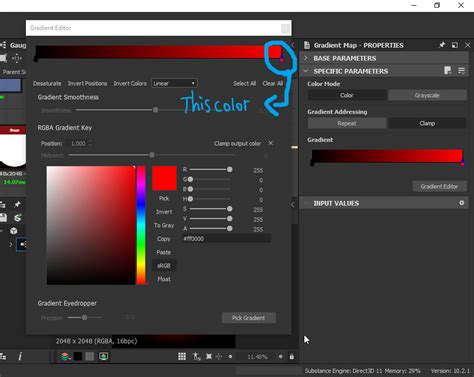 Substance Designer Expose Gradient
