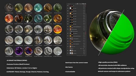 Substance painter materials.  We cover everything from the UI basics and smart materials ...
