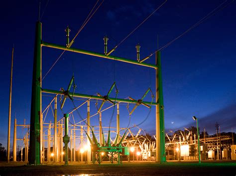 Substation - Substations are normally outdoors and are enclosed by a wire fence. However in residential or high density areas, the substation may be indoors and housed inside a building to restrict the humming noise of the huge transformers. View of a Substation. [caption id="" align=“alignnone” width=“600”] Function of Substations. 