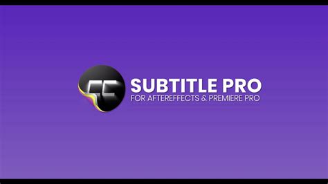 Subtitle pro after effects.  The 0.  Is there no way to indicate the document title in a...