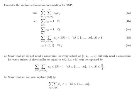 Subtour constraints formulations for the TSP and Christofide