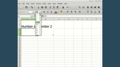 Subtraction formula in libreoffice calc.  Feb 22, 2023 · Or switch Tools - O...