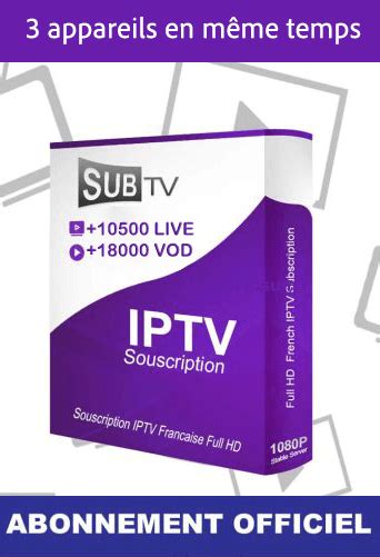 Subtv iptv.  Avec une qualit&eacute; HD in&eacute;gal&eacute;e, SUBTV red&ea...