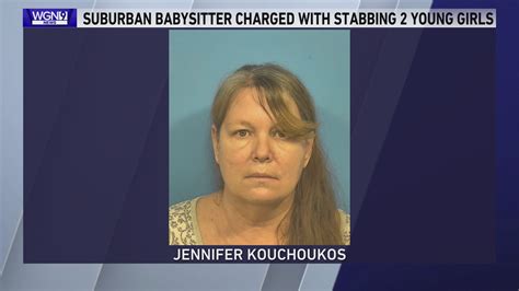 Suburban babysitter charged after allegedly stabbing 2 young girls