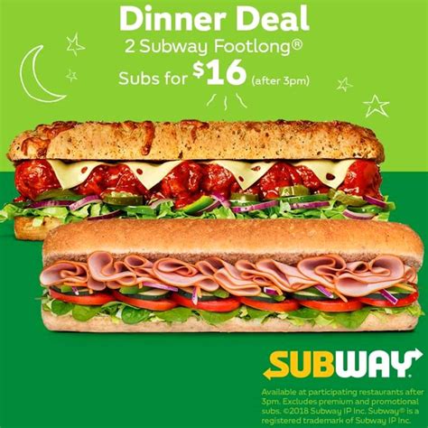 Subway deals near me. Things To Know About Subway deals near me. 