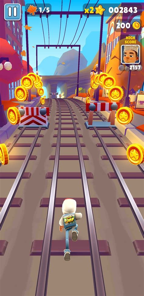  Subway Surfers is a hypercasual, 3D mobile game with a simple premise: Stay on the tracks. The core gameplay is running, jumping, and sliding without getting hit by trains. As you can tell from the graphics and name, it's very reminiscent of the 1980s arcade classic, Pac-Man. It has recently been released for iPhone and Android devices. . 