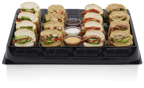 Specialty Trays For those interested in Subway catering b