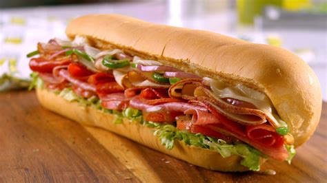 Subway turkey sandwich. #30 The Beast. The sandwich that makes hunger fear going to sleep every night — The Beast. This sub’s got pepperoni, salami, turkey, ham and roast beef all adding up to a … 