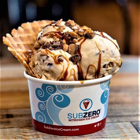 Subzero ice cream. EXPERIENCE: Not just a dessert, but an experience. CUSTOMIZED: Pick the flavors you want to share. Nothing compares to freshly frozen ice cream, made specifically for you. HASSLE-FREE: We do all the work, you get all the credit. MEMORABLE: Celebrate the good times in a unique and tasty way that your guests will always remember and talk about. 