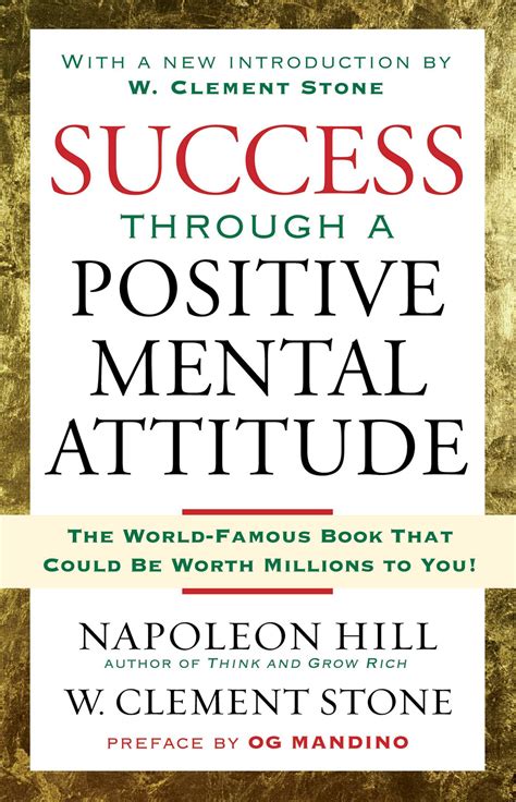 Full Download Success Through A Positive Mental Attitude By Napoleon Hill