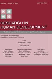 Successful Aging A Special Issue Of Research In Human Development