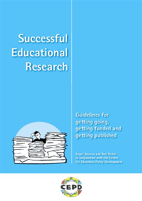 Successful Education Research: Guidelines for Getting Going, …