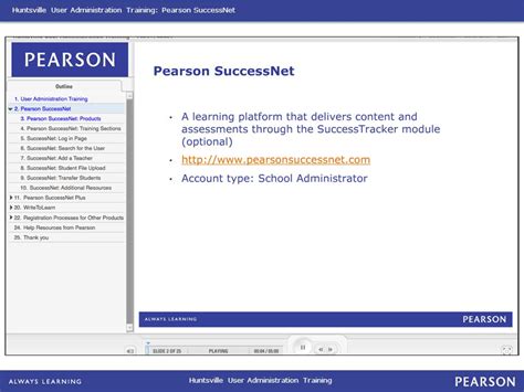 Successnet For Pearson Answers