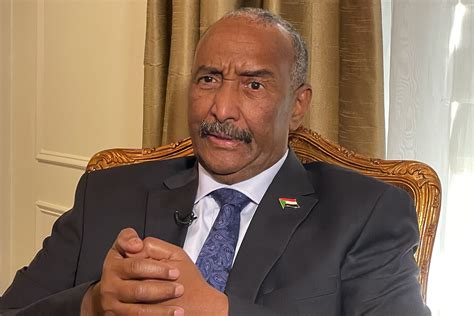 Sudan’s military leader visits Egypt on his first trip abroad since his country plunged into war