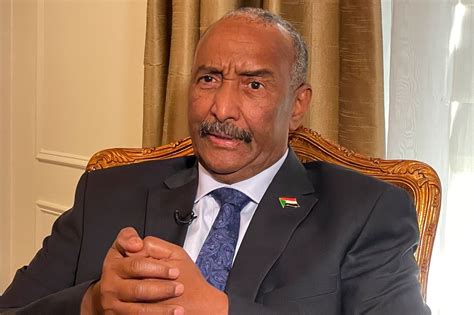 Sudan’s military leader visits Egypt on his first trip abroad since the country plunged into war