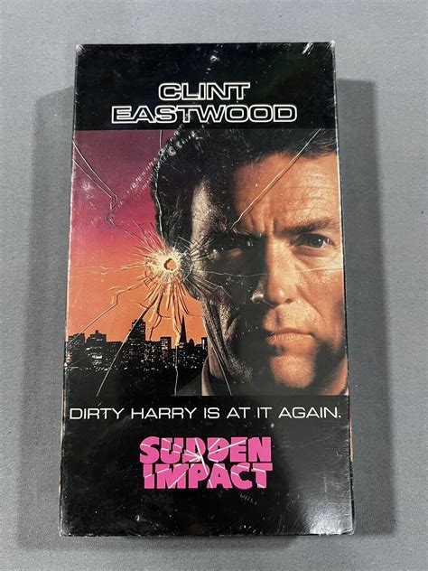 Sudden Impact (VHS Video Tape ) Dirty Harry Clint Eastwood