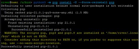 Sudo pip3 command not found. 8 and setup up correct version on python command using update-al...