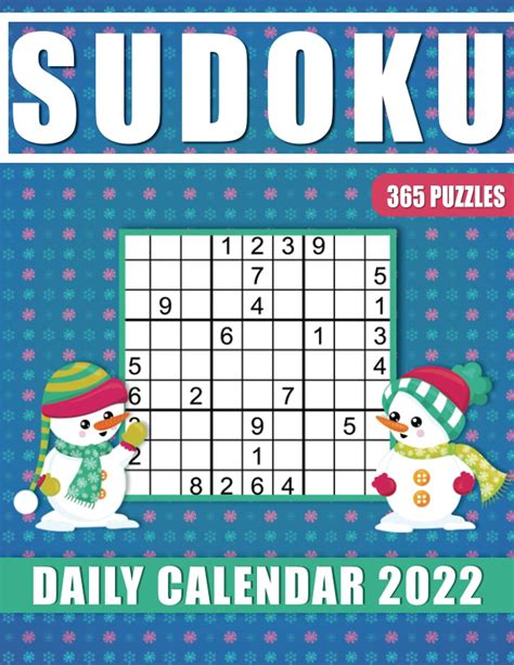 Sudoku Daily Calendar 2022