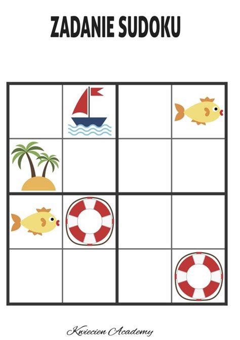 Sudoku dla Dzieci Online Sudokus.pl