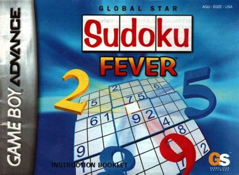 Sudoku fever gba instruction booklet game boy advance manual only nintendo game boy advance manual. - Study guide for socra certification exam.
