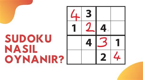 Sudoku nasıl oynanır