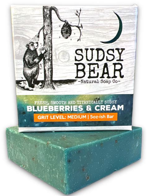 Sudsy bear soap. Size: 6.25oz (3x3x1.25'') Skin Type: Good for all skin types. Grit Level: Heavy, with Gritty Pumice Powder and Oatmeal. *100% Organic Ingredients Sustainably Sourced for Mother Earth. *Handcrafted in Small Batches in the U.S.A. * 100% Chance of Fresh, incomparably woodsy Freshness. BAR SOAP SWAMP DWELLER We took the Deep Swamp and jam … 