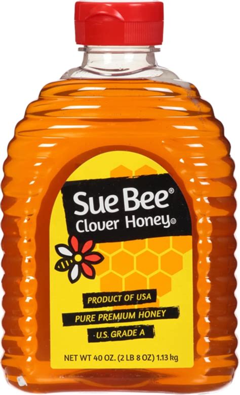 Sue Bee Pure USA Clover Honey, 40 Ounce (2.5 LB) …