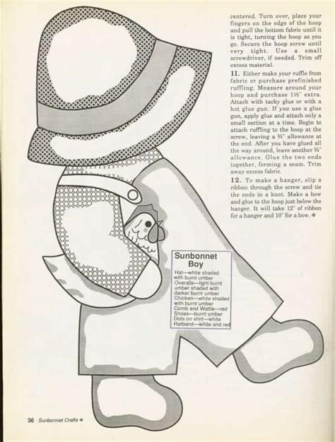 Sue Printable Pattern Moldes Sue Projects to