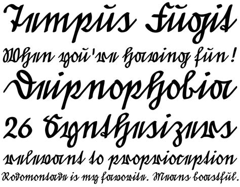 Suetterlin Download Font - HighFonts.com