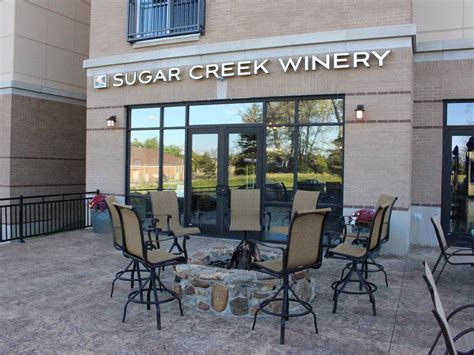 Sugar creek winery. Sugar Creek Vineyard and Winery, Inc. is a vertically integrated vineyard and wine tasting room producing distinctive, artisan wines from our Indiana vineyard. Visit our Carmel wine tasting room now open at 1111 West Main St, Suite 165, Carmel, IN. 