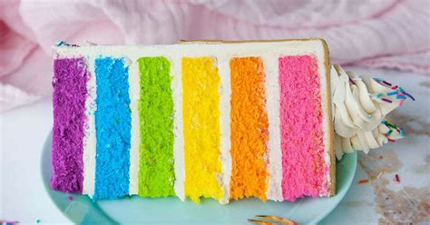 Sugar geek rainbow cake. Preheat oven to 350°F (176°C). Combine the flour, baking powder and salt in a medium sized bowl and set aside. Add the butter, vegetable oil and sugar to a large mixer bowl and beat together until light in color and fluffy, about 3-4 minutes. Do not skimp on the creaming time. 