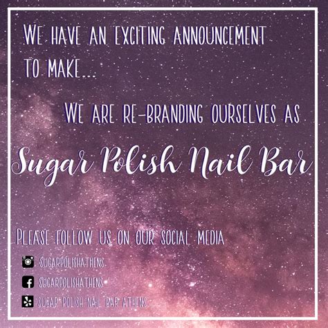 About Us. Welcome to. Sugar Polish Nail Bar. Fall in Love with the Art of Nails. Sugar Polish Nail Bar is proud to be one of the best nail salons, located …. 