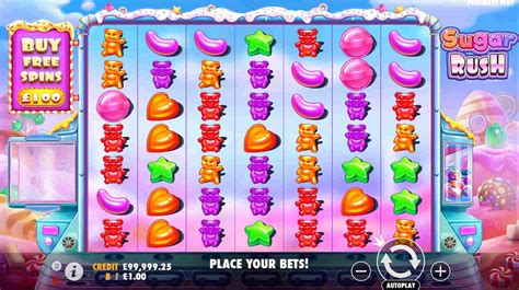 Sugar rush slot. Pragmatic Play’s Sugar Rush might appear as a simple slot but comes equipped with exciting gameplay and a powerful math model. A strong RTP record and high variance levels uplift the performance of this jelly sweet world to have a very high potential to achieve maximum fun. Although the max payout could improve, the positive about this is ... 