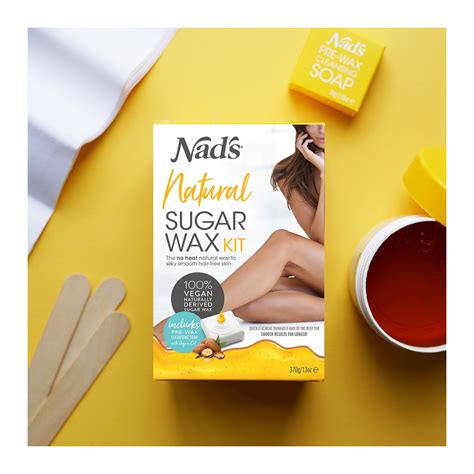 Sugar wax kit. Complete Waxing Kit: Contains 240ml of sugar wax, 30 epilation strips, 3 wooden spatulas and photo instructions. Safe for Sensitive Skin: This sugar wax formula is safe and gentle on sensitive skin and cleans away easily with water. Item display weight: 8.0 ounces 