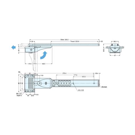 Sugatsune OV-1-13 CabinetParts.com