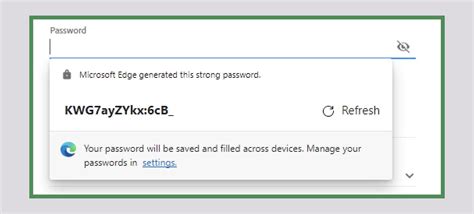 Suggest a password. Click on the drop-down and then click Suggest New Password. The drop-down will reveal a Safari-suggested password ( Figure B ). If you choose to use that password, click on it and it will ... 