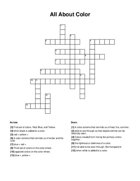 Suggest work is about tint, changing nothing - crossword puzzle …