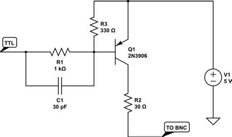 Suggested Logic Buffer for driving TTL 50 ohm load