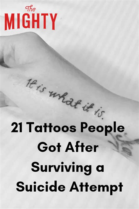 Suicide survivor tattoo. The meaning of this tattoo is suicide and mental health awareness symbol. ... I wear this tattoo because I am a survivor and to spread awareness on mental health. 