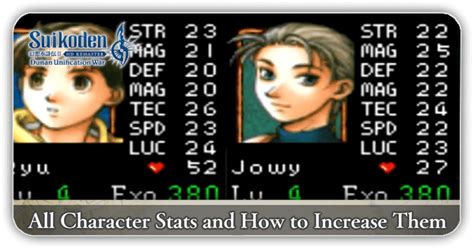 Suikoden 5 stats.  There could be a slight error, but hey.  Copy one of S...