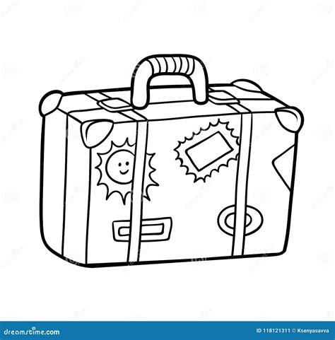 Suitcase Coloring
