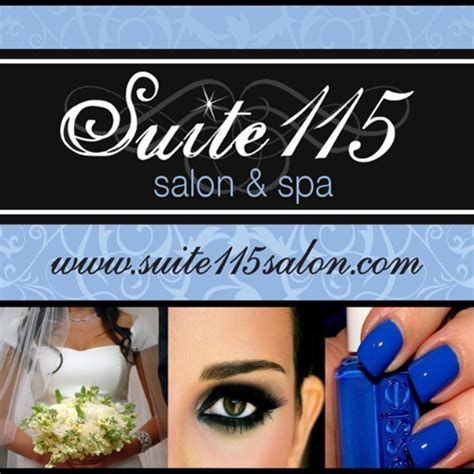 Suite 115 salon. Specialties: "Essential care for phenomenal hair!" Loyal clientele and new devotees regularly flock to Suite15 for hair transformations ranging from edgy to elegant to everyday - all creatively customized to their own personal style. Our senior stylists your routine hair maintenance, makeovers, special events and weddings! We cater to all hair types and specialize in: Natural Hair Styling Blow ... 