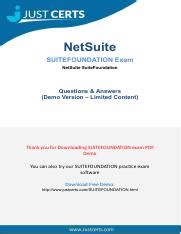 SuiteFoundation PDF Demo