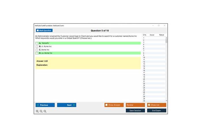 Pass4sure SuiteFoundation Dumps Pdf