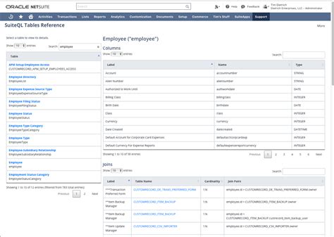 Suiteql list tables.  on the App Store.  Live better Just like nearly everything we se...