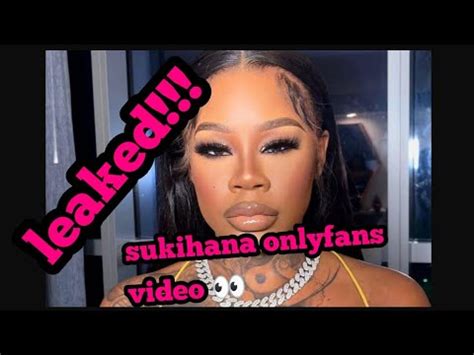 The video was a sexually exclusive video in which Sukihana and her lover were sexually involved with each other, and it attracted a lot of attention. The video was quickly removed from social media, but she does have an onlyfans profile, where the video is likely to remain. In addition, the footage was obtained from the onlyfans profile.