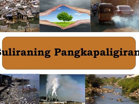 Suliraning pangkapaligiran sa pilipinas. .  ...