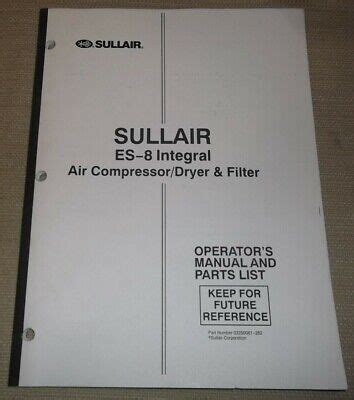 Sullair compressed air dryer operation manual. - Nec dt700 series guida per l'utente del telefono.