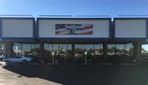 Sullivan motor company. Sullivan Motor Company Inc. (602) 560-1706. Ratings & Reviews. " EVERYONE IS APPROVED !!!!! Address. 1515 W Broadway, Mesa, AZ 85202. 2 miles away. Phone. … 