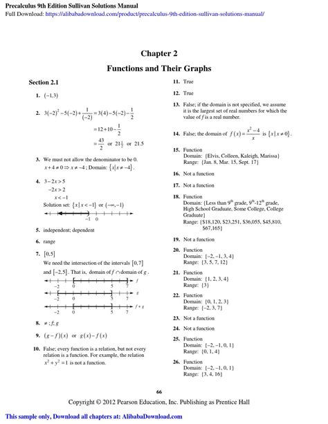Sullivan precalculus 9th edition answers. It's easier to figure out tough problems faster using Chegg Study. Unlike static PDF Precalculus 6th Edition solution manuals or printed answer keys, our experts show you how to solve each problem step-by-step. No need to wait for office hours or assignments to be graded to find out where you took a wrong turn. 